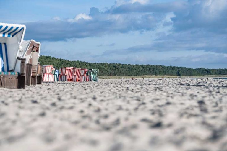 Strandkörbe in Thiessow