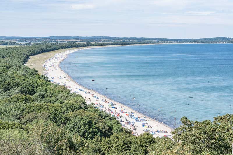 Strand auf der Insel Mönchgut