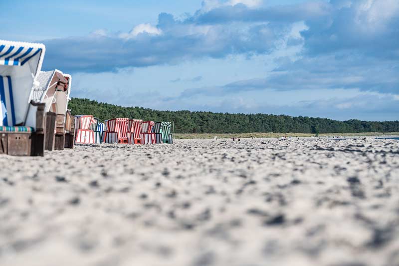 Strandkörbe mieten auf Mönchgut