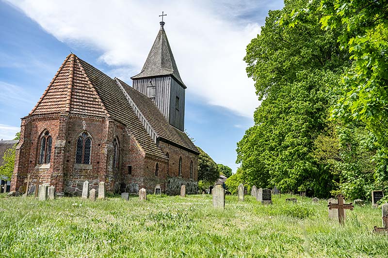 Gotische Backsteinkirche Groß Zucker