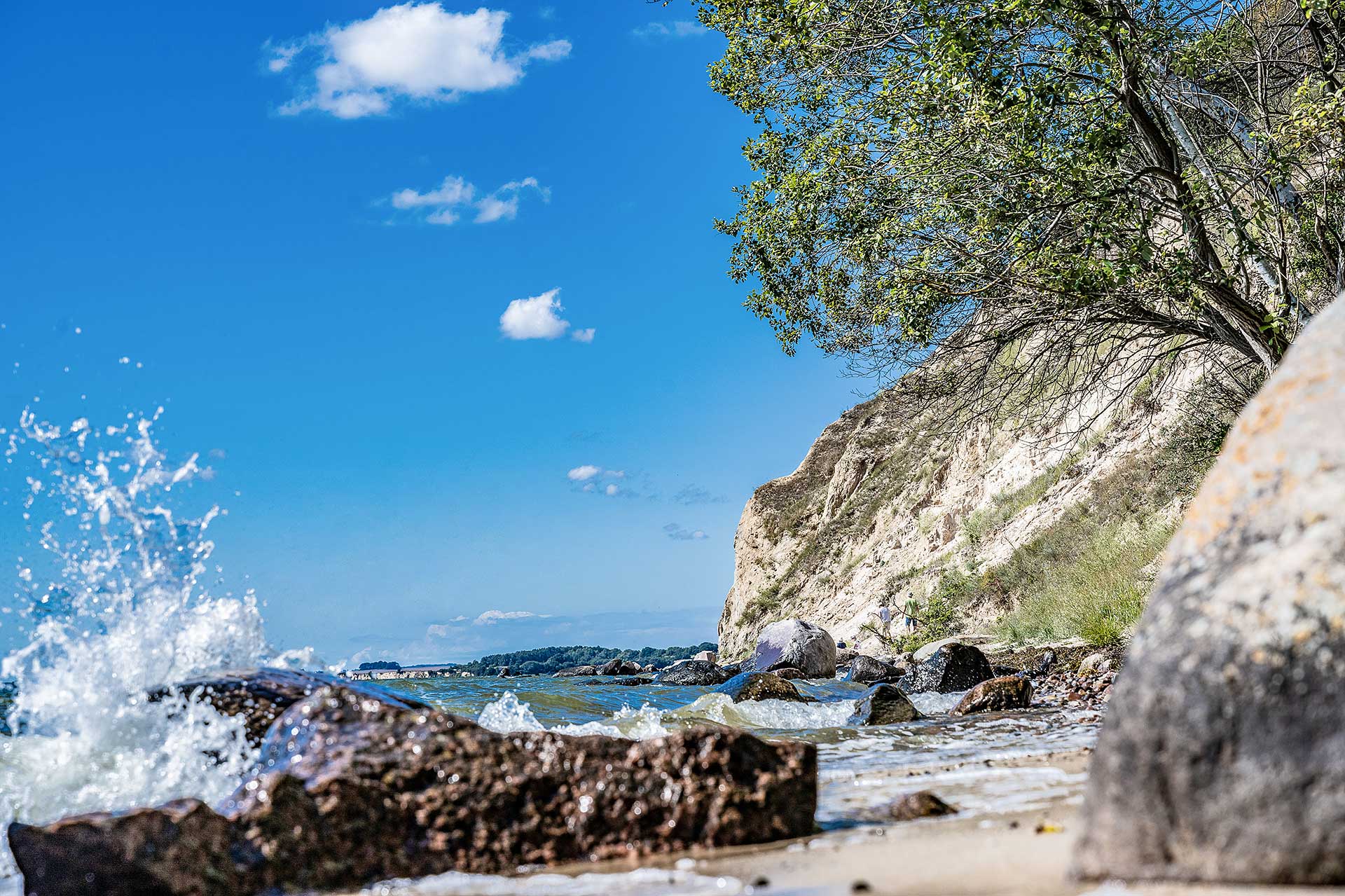 An der Klippe in Groß Zicker