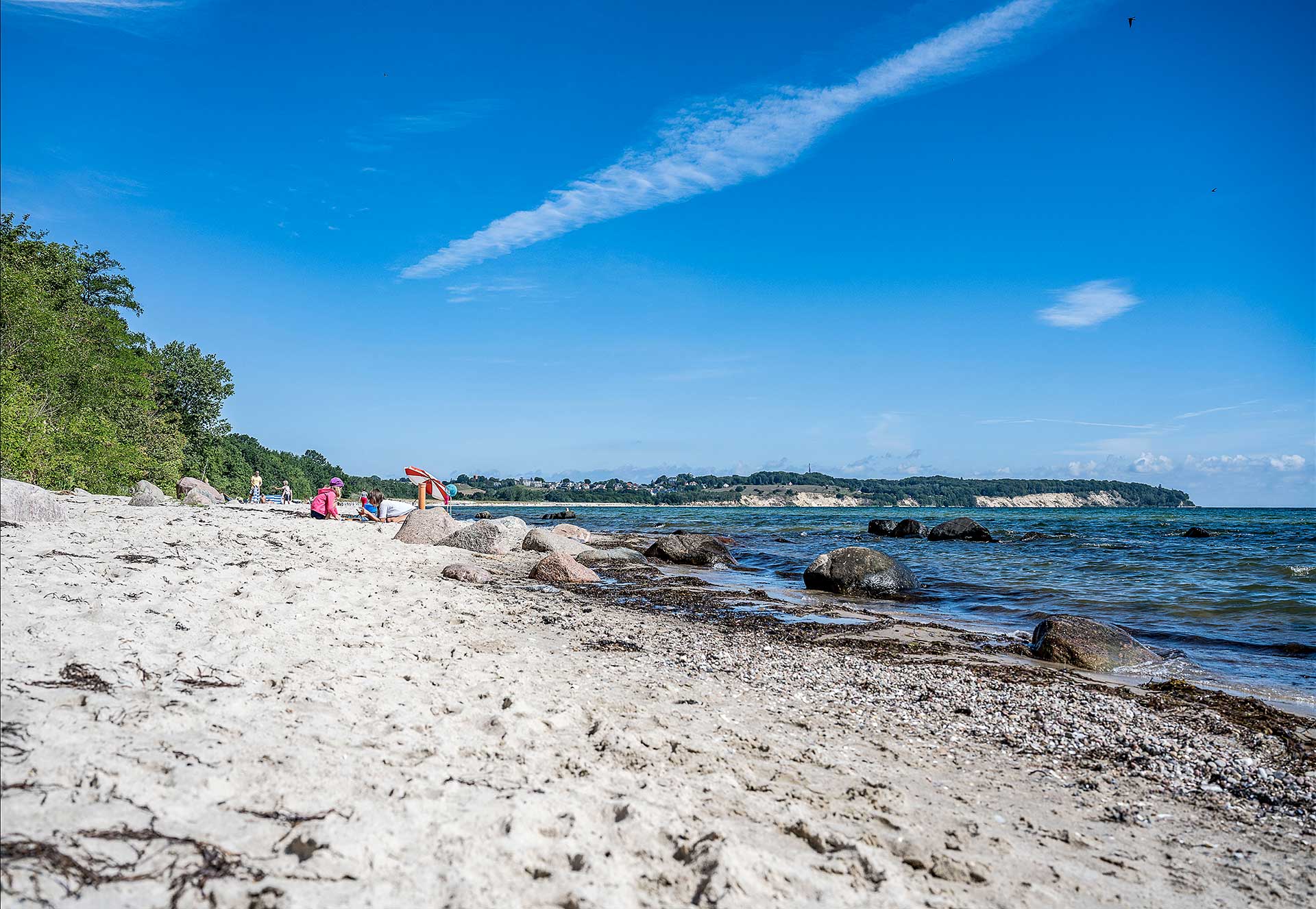 Strand in Lobbe auf Mönchgut