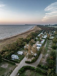 Luftaufnahme Campingplatz Lobbe